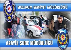 Erzurum’da asayiş ekip sayısı artırıldı