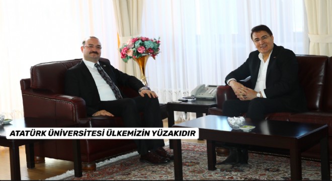 Aydemir:  Atatürk Üniversitesi ülkemizin yüz akı 