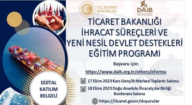 DAİB’den ihracatçılara eğitim