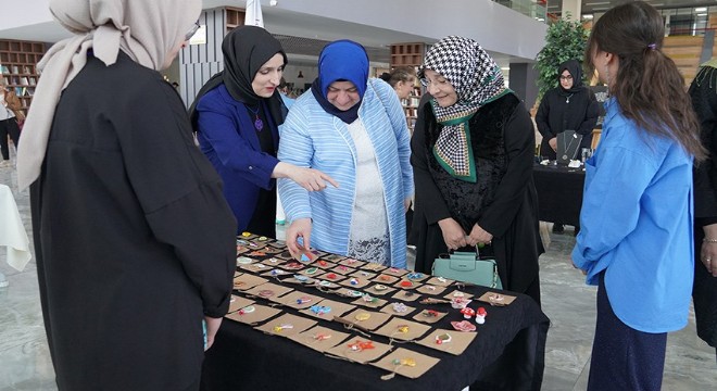 ETÜ'de El Sanatları sergilendi