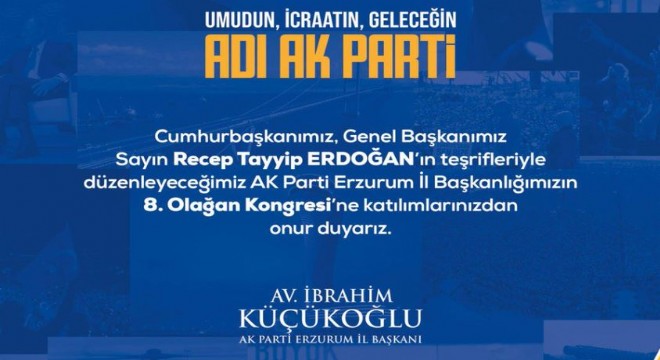 Erzurum Cumhurbaşkanı Erdoğan’ı ağırlayacak