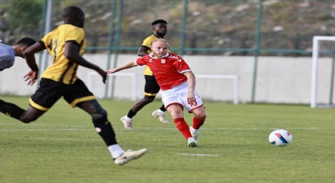 Erzurum'da hazırlık maçı: Sivasspor: 1 İstanbulspor: 1