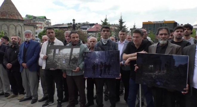 Erzurum'dan İsrail'e tepki