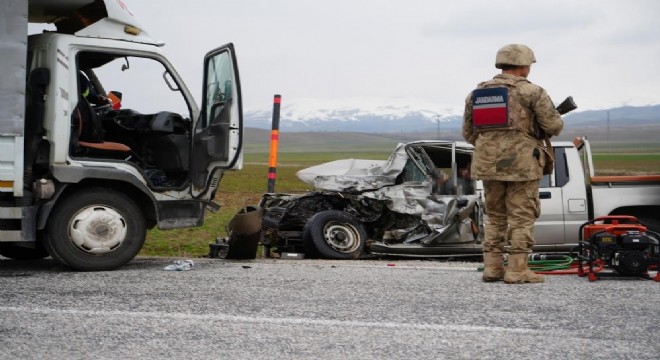 Erzurum jandarma bölgesi trafik verileri açıklandı