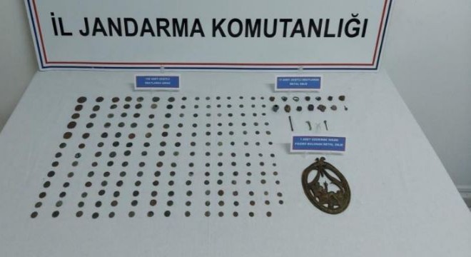 Jandarmadan tarihi eser operasyonu