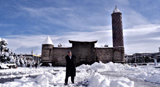 Meteorolojiden Erzurum için kar yağışı uyarısı