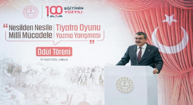 Tekin MEB Güzel Sanatlar yaklaşımını paylaştı