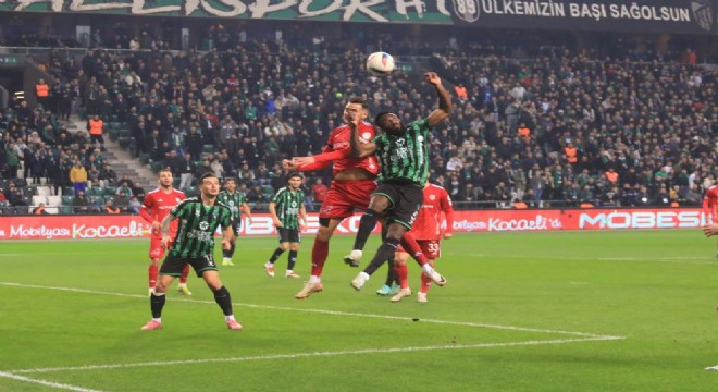 Trendyol 1. Lig: Kocaelispor: 3 - Pendikspor: 0