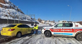 188 araç trafikten men edildi.