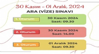 ATA AÖF vize sınavlarına hazır