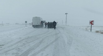 Kızıldağ'da ulaşım güçleşti