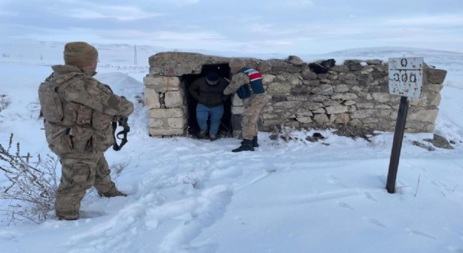 Erzurum da 51 düzensiz göçmen yakalandı