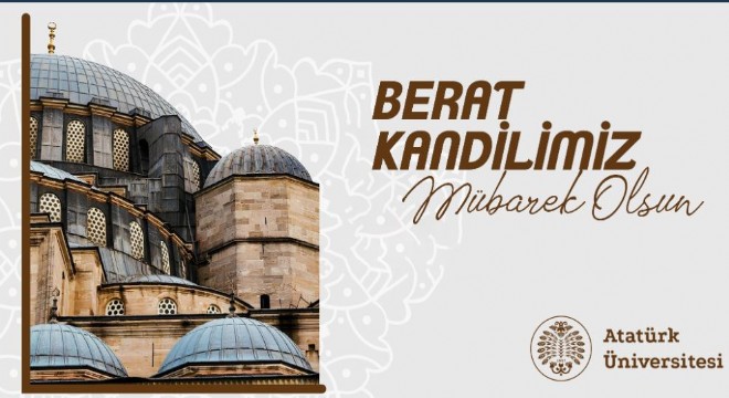 Hacımüftüoğlu: Berat kandilimiz mübarek olsun