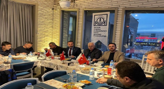 Makine mühendisleri iftarda buluştu